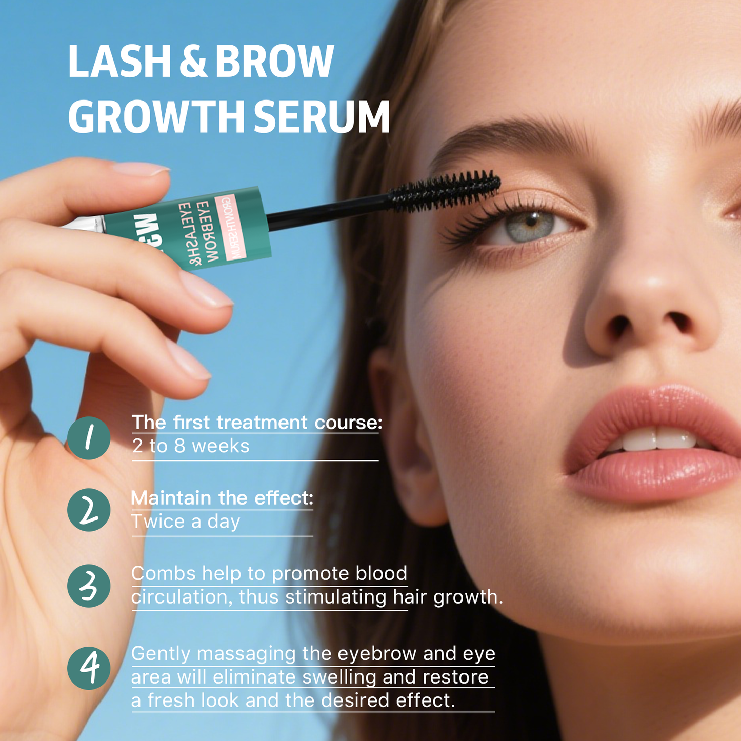 GLOWORAH™ | W3W EYELASHES + EYEBROW SERUM